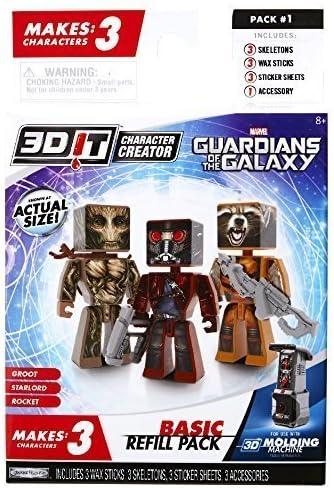 3D Marvel Character Creator Refill Pack