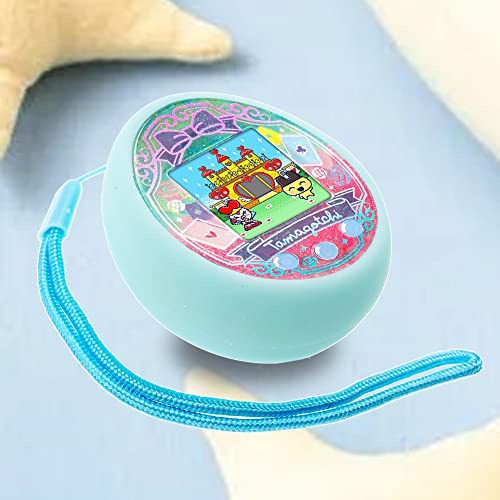 Silicone Case For Tamagotchi Soft Silicone Protective Case For Tamagotchi Paradise - Includes Lanyard, Pink/Blue/Purple/Green Paradise Tamagotchi
