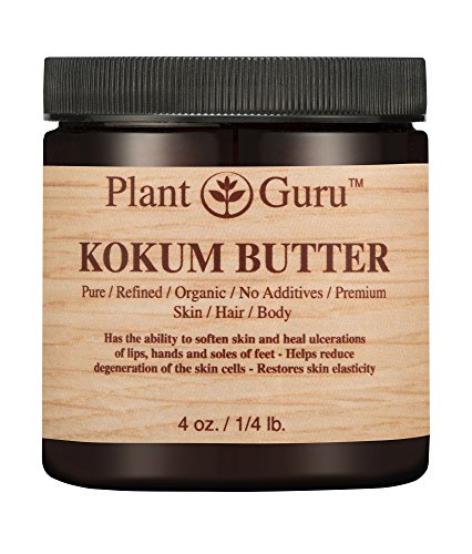 Kokum Butter 4 oz. 100% Pure Raw Fresh Natural Cold Pressed. Skin Body and Hair Moisturizer, DIY Cre - //coolthings.us
