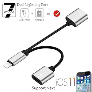 Car Charger for iPhone Headphone Adapter from DAEETO