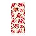 Nokia Lumia 730 / Lumia 735 Case, MPERO SNAPZ Series Rubberized Case - Vintage Red Roses