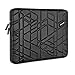 [Best Comfortable Laptop Sleeve Ever] TOMANTEK 13-13.3 Inch PU Polyester Slow-recovery Sponge Shockproof & Water-resistant Laptop Sleeve Case Bag/Ultrabook Laptop Tablet Bag Case/Skin Cover, Black