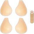 Bontierie 2025 Added Lift Seamless Nipple Covers Ultra-Thin Push up Sticky Solid Silicone Pasties Women Adhesive Bras