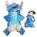 Pet Costume,Gimilife Stitch Cartoon Pet Custume Coat,Pet Outfit,Pet Pajamas Clothes Hoodie Coat for Small Medium Large Dogs and Cats,Halloween and Winter(XXL)