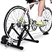 Sportneer Bike Trainer Stand Steel Bicycle Exercise Magnetic Stand with Noise Reduction Wheel, Black primary