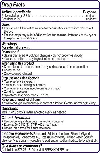 FRESHKOTE® Preservative Free (PF) Lubricant Eye Drops - Thumbnail 5