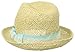 San Diego Hat Little Girls' Straw Fedora with Grosgrain Bow