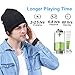 Hat with Light LED Beanie Stocking Stuffers, Gifts for Men and Women Camping Accessories, USB Rechargeable Hands-Free Headlamp Cap, Unisex Warm Knit Lighted Headlight Hat, for Dad