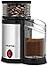 Gourmia GCG165 Compact Electric Burr Coffee Grinder - Adjustable Coarse Grind Size – Sleek and Compact – Easy to Use – Great Gift Idea – ETL Approved.