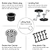 Modbath 24 Inch Linear Shower Drain with 2-In-1Flat Cover and Tile Insert Grate, Floor Drain Brushed 304 Stainless Steel with Hair Strainer, Adjustable Leveling Feet