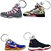 (#AJ15Pack) Jordan Basketball Sneakers Keychain Ringkey Collection Value Pack