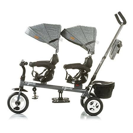 triciclo bebe gemelar