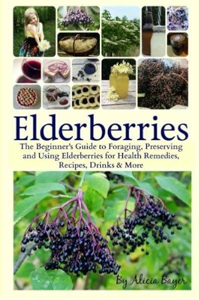Elderberries The Beginner S Guide To Foraging Preserving And Using Elderberries For Health Remedies Recipes Drinks More Bayer Alicia 9781544705446 Amazon Com Books