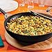 Circulon 82687 Espree Hard Anodized Nonstick Deep Frying Pan / Fry Pan / Skillet with Lid and Helper Handle - 12 Inch, Black