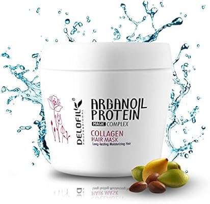Hair Mask Delofil Collagen 10 14 Oz Deep Conditioner For Dry