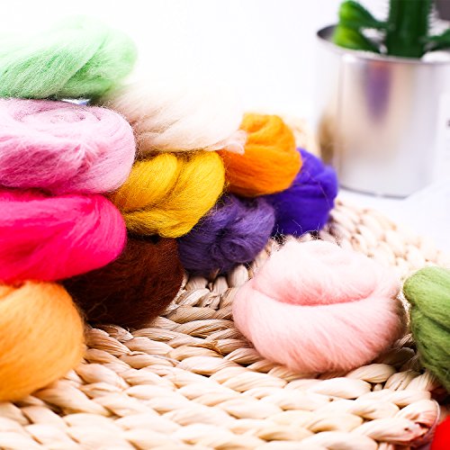 4 Fuyit+Felting+Starter+Spinning+Materials