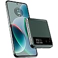 Motorola Moto Razr 5G 2023 (128GB, 8GB) 6.9" Foldable AMOLED, Snapdragon 7 Gen 1, Android 13 (AT&T Unlocked for Verizon, T-Mobile, Global 4G) XT2323-5 (w/Fast Charger, Sage Green) (Renewed)