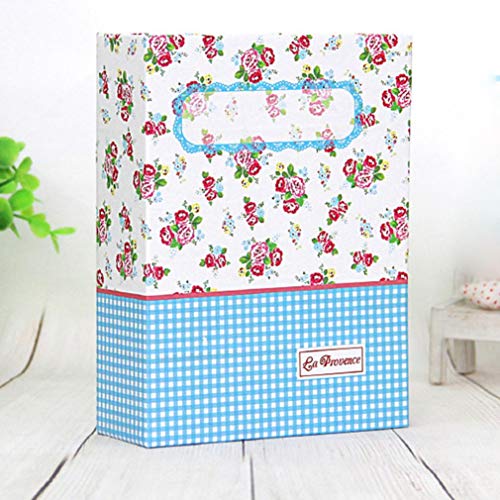 Hot Sale!DEESEE(TM)Pockets Storage Picture Holder Photo Album Memory Pictures Scrapbook (B)