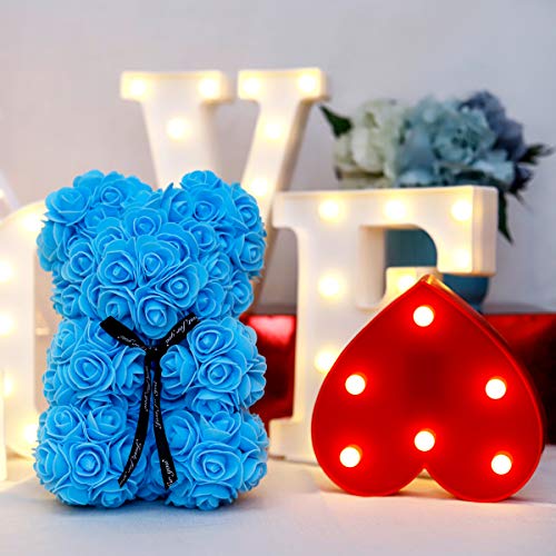 Rose Bear Teddy Bear Artificial Flower Bear Best Gift for Christmas