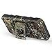 NageBee for iPod Touch 7 Case, iPod 6/5 Case w/ [HD Screen Protector] Belt Clip Holster Heavy Duty Armor Shockproof Kickstand Combo Rugged Case for Apple iPod Touch 5th / 6th / 7th Generation -Camo