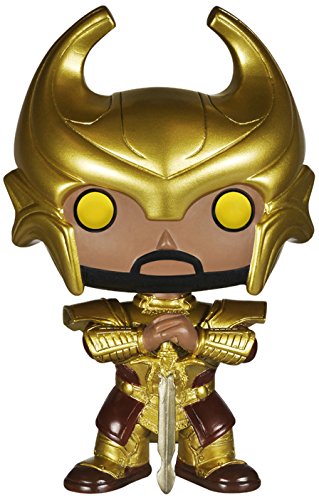 Funko POP Marvel (BOBBLE): Heimdall Action Figure with Helmet