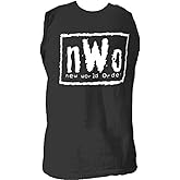 New World Wrestling Black Mens Sleeveless T-Shirt