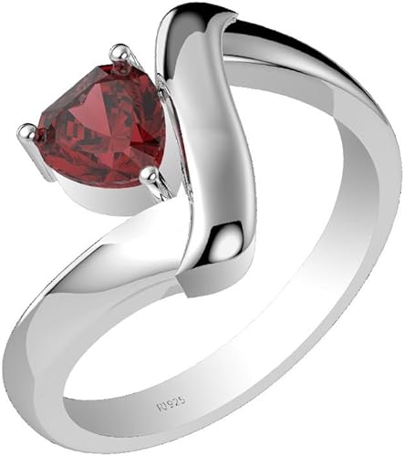 Amazon 1 03 Ct本物アメジストガーネットサファイアルビー原石 Solid 925スターリングシルバーリング リング 通販