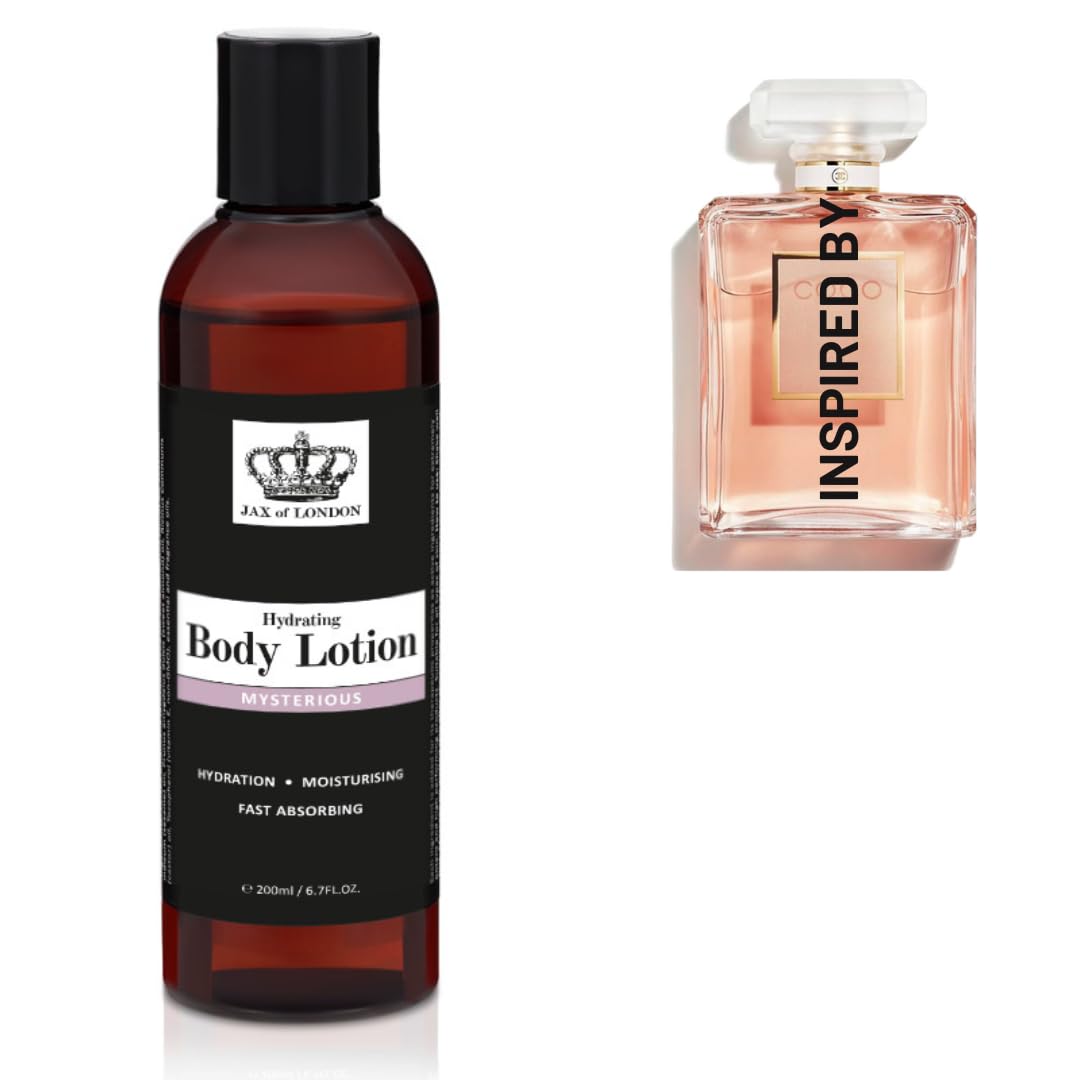 Jax of London Mysterious Hydrating Body Lotion, Deep Skin Repair (Mysterious)