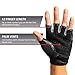 Harbinger Pro Non-Wristwrap Weightlifting Gloves with Vented Cushioned Leather Palm (Pair)