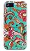 DandyCase 2in1 Hybrid High Impact Hard Vintage Floral Pattern + Teal Silicone Case Case Cover for Apple iPhone 5S & iPhone 5 (not 5C) + DandyCase Screen Cleaner
