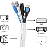 Aleex-A Self-Wrap Cable Management Sleeve 3.05m, 13-20mm Diameter, 20x Mount view 6