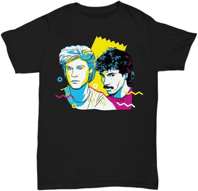 Hall and Oates Vintage Classic Tee 80s Retro Style tShirt Unisex