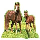 Horses Centerpieces-4 Pack