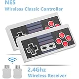 NES Classic Controller for Nintendo NES Classic Mini Edition, Kyerivs Wireless Gamepad Joypad for NES Classic Gaming System Console