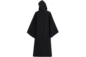 OYYJIG Magician Robe for Adult Teens, Wizard School Costume for Men Women,Four Magic College Styles Cloak Witch Hooded Cape