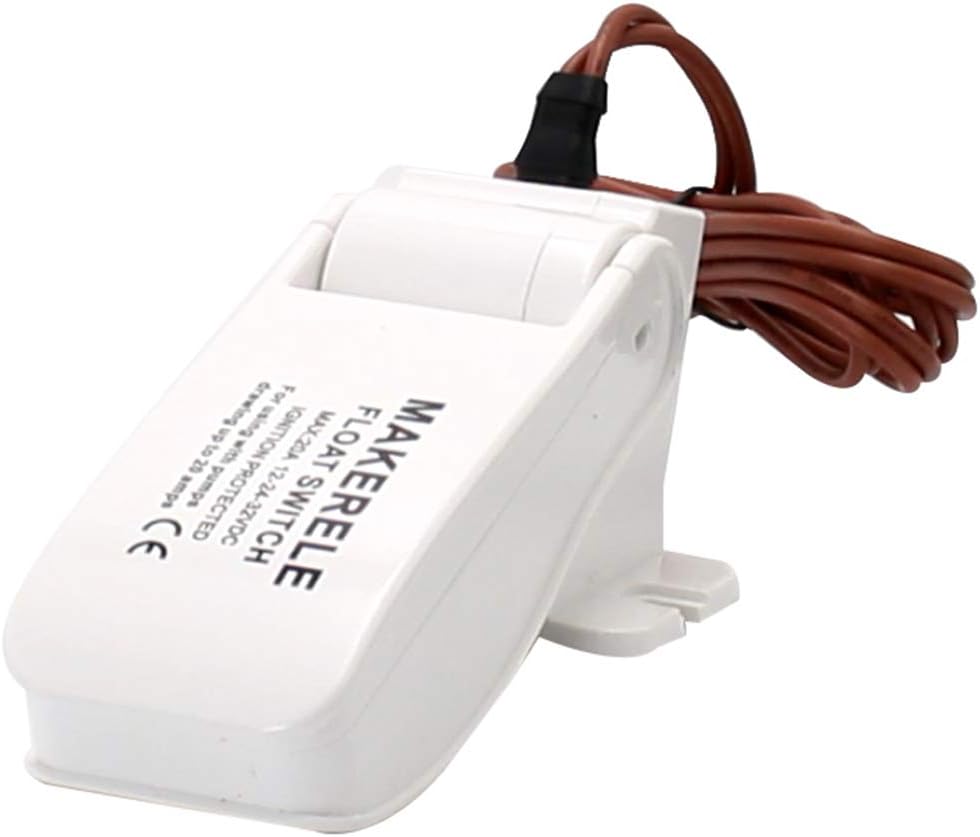 creatorele DC 12V 24V 32V Automatic Boat Bilge Pump Float Switch Bilge Switches Flow Sensor for Automatic Electric Water Pump