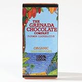 Grenada Organic Chocolate 100% Dar Bar, 3 OZ