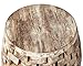 Patio Sense 62419 Maya Oval Garden Stool, Natural