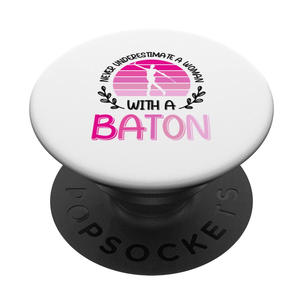 Majorette Twirler Baton Twirling PopSockets Swappable PopGrip