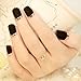 Fake Nails False Nail Design Pretty Nail Designs Black Fake Nails