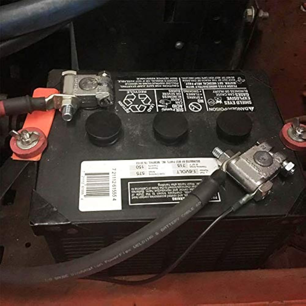 Military Spec Battery Terminal End, Top Post Set For Marine Car Boat RV