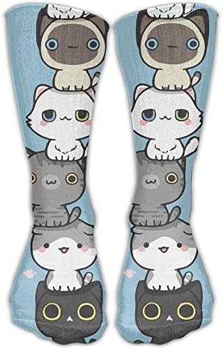 Jadetian Cute Animals Stack Unisex Athletic Breathable Socks Ankle Socks Casual Sport Socks