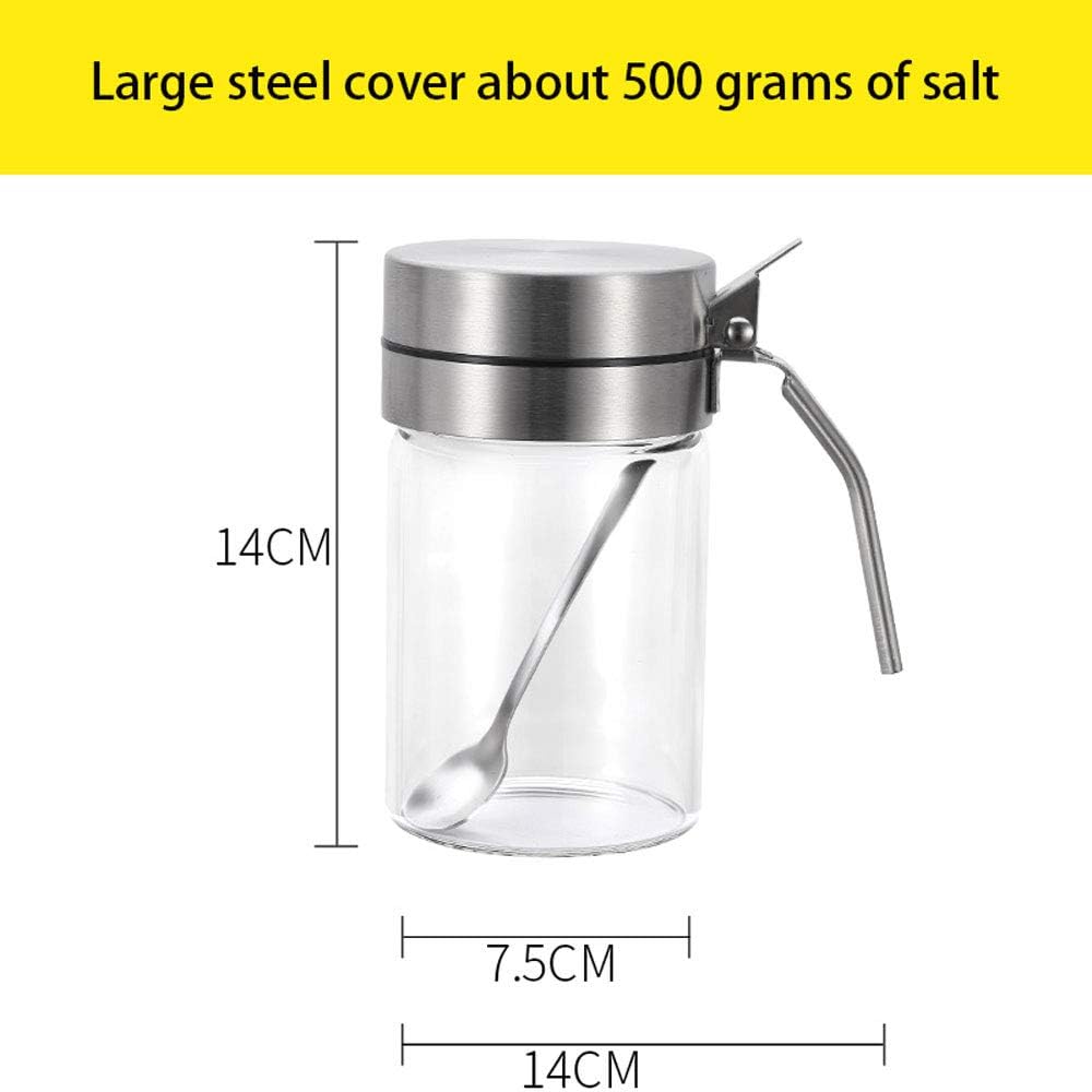 Gewürz Kartei Spice Box Gewürzglas Gewürzbehälter,Küchenbedarf Würzen Salz jar Gewürz Aufbewahrungsbox,Gewürzdosen Schüttdosen Streudosen Vorratsdosen,Küchenutensilien,Gewürzstreuer Haushaltsgewürze