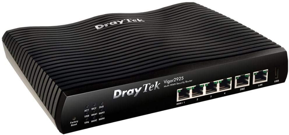 DrayTek Vigor 2925 Wired VPN Dual WAN Router