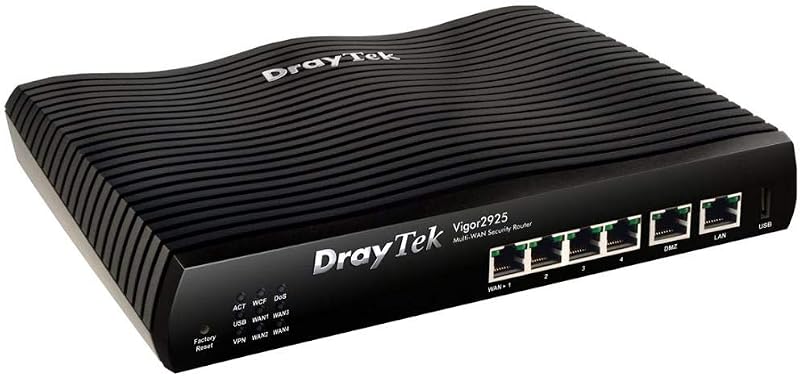 DrayTek Vigor 2925 Wired VPN Dual WAN Router