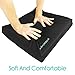 Wheelchair Cushion Xtra-Comfort Series - Gel Seat Pad for Coccyx, Back Support, Sciatica and Tailbone Pain Relief - Waterproof Cover + 4 Layer Foam Support - for Pressure Sores and Ulcers