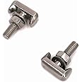 UTSAUTO Battery Terminal T-Bolt Kit 19116852 64740 Battery Cable Tensioner Bolt Screw 2-Pack for GMC Chevrolet BMW, Replaces 6X0-915-138 6X0915138 61128373946