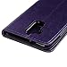 ASUS ZenFone 3 Max Case,ZC520TL Case - Slim Fit Wallet Case Flip Kickstand 3D Embossed Clovers Premuim PU Leather Case with Shock-Absorption TPU Inner Cover & Dust Plug Stylus Pen by Badalink - Purple