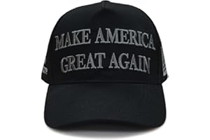 HMAQILU Trump 2024 Blackout MAGA Hat - All Black, Never Surrender