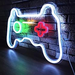 LED Game Neon Sign Gamepad Shape LED Sign Light